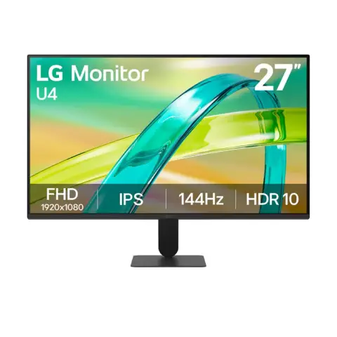MONITOR (จอมอนิเตอร์) LG ULTRAGEAR 27U411B-B - 27 IPS FHD 144Hz (3Y)