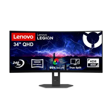 MONITOR (จอมอนิเตอร์) LENOVO LEGION 34W-2C (68F6GACBTH) - 34 VA WQHD 2K 240Hz (3Y)