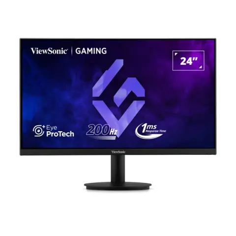 MONITOR (จอมอนิเตอร์) VIEWSONIC VX2425-HD-PRO - 23.8 VA FHD 200Hz (3Y)