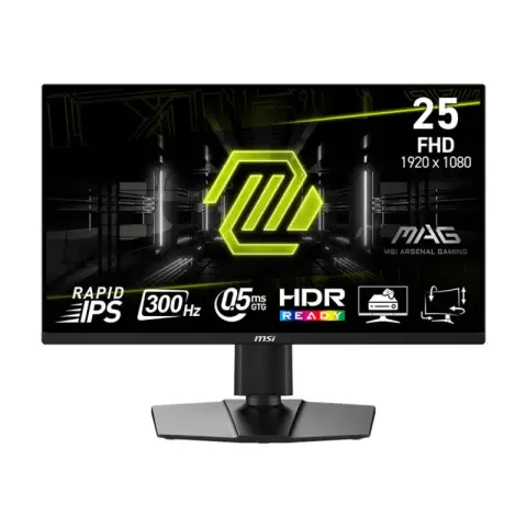MONITOR (จอมอนิเตอร์) MSI MAG 255PXF - 24.5 RAPID IPS FHD 300Hz (3Y)