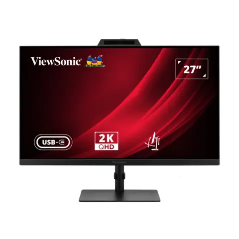 MONITOR (จอมอนิเตอร์) VIEWSONIC VG2741V-2K VIDEO CONFERENCING - 27 IPS 2K 120Hz (3Y)