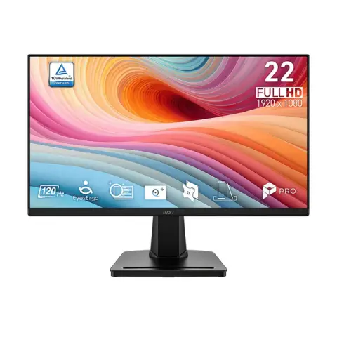 MONITOR (จอมอนิเตอร์) MSI PRO MP225-E12VL - 21.5 VA FHD 120Hz (3Y)