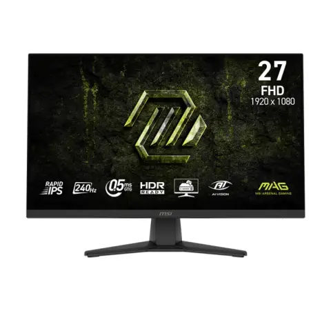 MONITOR (จอมอนิเตอร์) MSI MAG 272F X24 - 27 RAPID IPS FHD 240Hz (3Y)