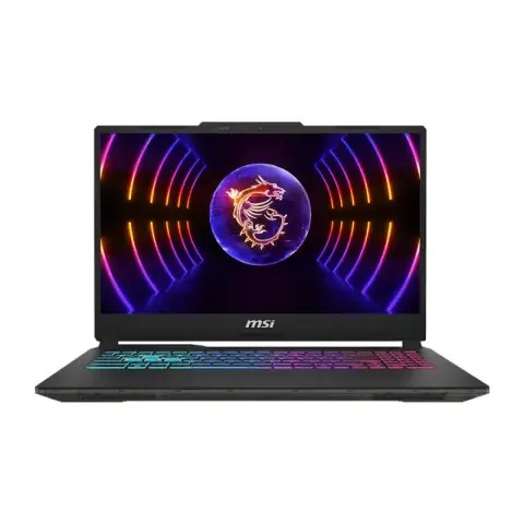 NOTEBOOK (โน้ตบุ๊ค) MSI CYBORG 15 A13VE-2472TH (TRANSLUCENT BLACK) (2Y)