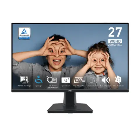 MONITOR (จอมอนิเตอร์) MSI PRO MP275Q - 27 IPS 2K 100Hz (3Y)