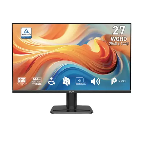MONITOR (จอมอนิเตอร์) MSI PRO MP275Q E14- 27 IPS 2K 144Hz (3Y)