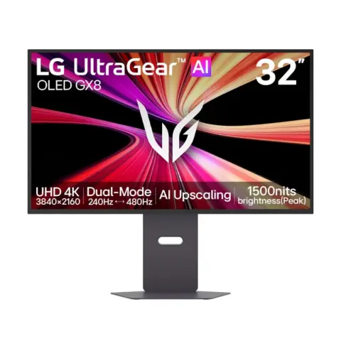 MONITOR (จอมอนิเตอร์) LG ULTRAGEAR EVO 32GX870B-B - 31.5 OLED 4K 240Hz/FHD480Hz (3Y)