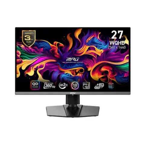 MONITOR (จอมอนิเตอร์) MSI MPG 271QRX QD OLED - 27 2K 360Hz (3Y)