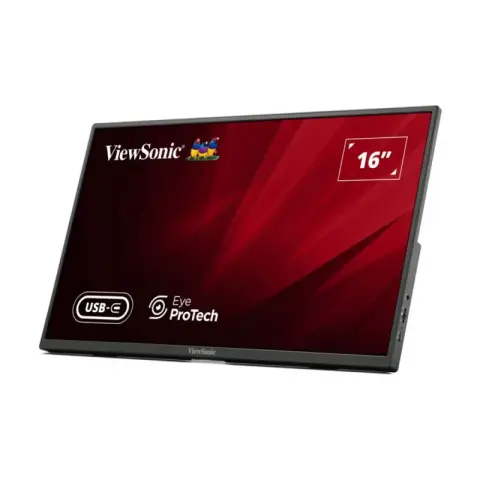 PORTABLE MONITOR (จอมอนิเตอร์พกพา) VIEWSONIC VA1650 - 15.6 IPS FHD 60Hz (3Y)